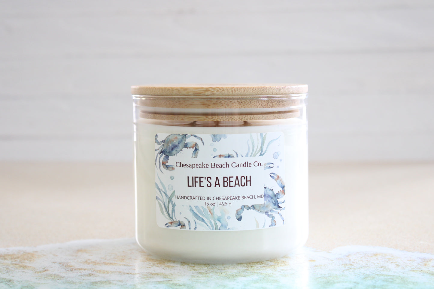 Life's a Beach Candle