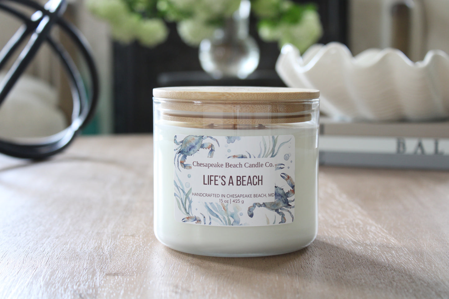 Life's a Beach Candle