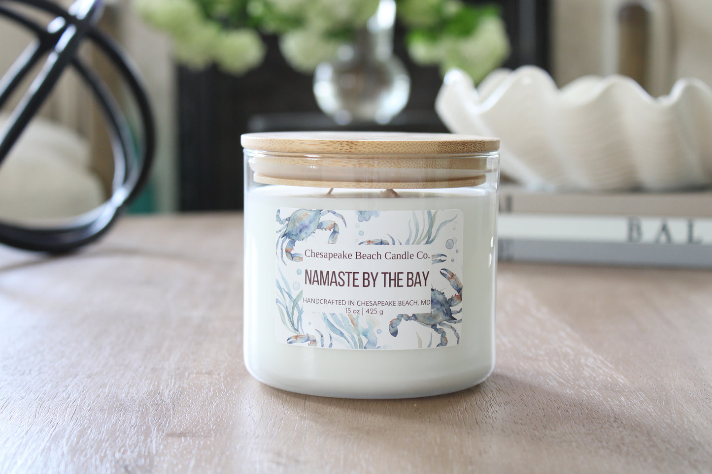 Namaste by the Bay Candle