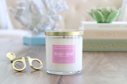 Sea Salt + Orchid Candle