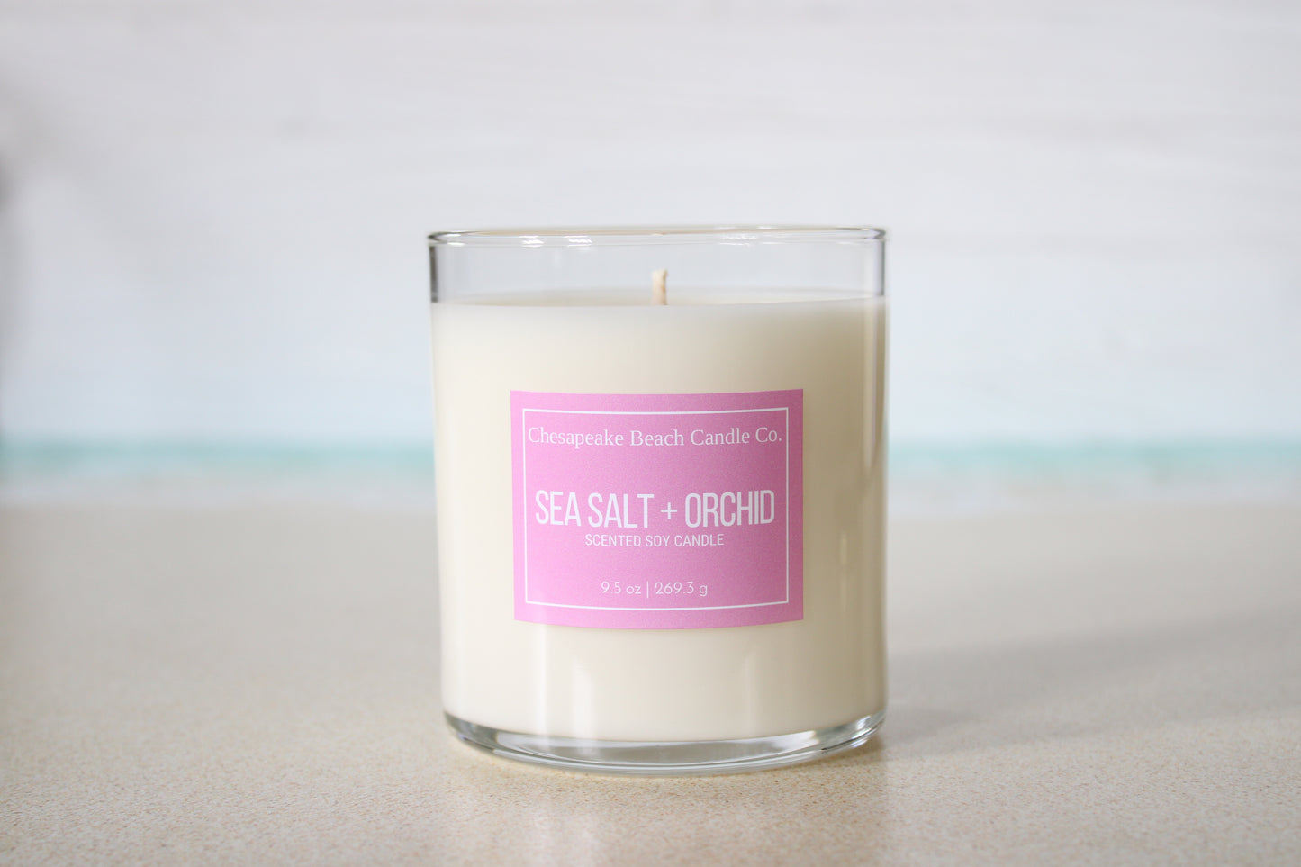 Sea Salt + Orchid Candle