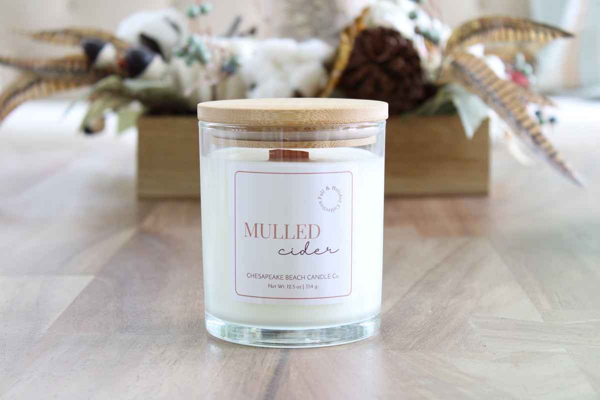 Mulled Cider Wooden Wick Candle