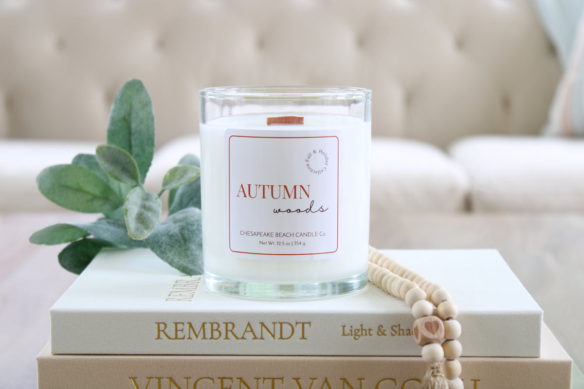 Autumn Woods Wooden Wick Candle