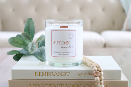 Autumn Woods Wooden Wick Candle