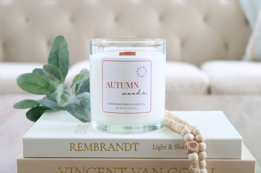 Autumn Woods Wooden Wick Candle