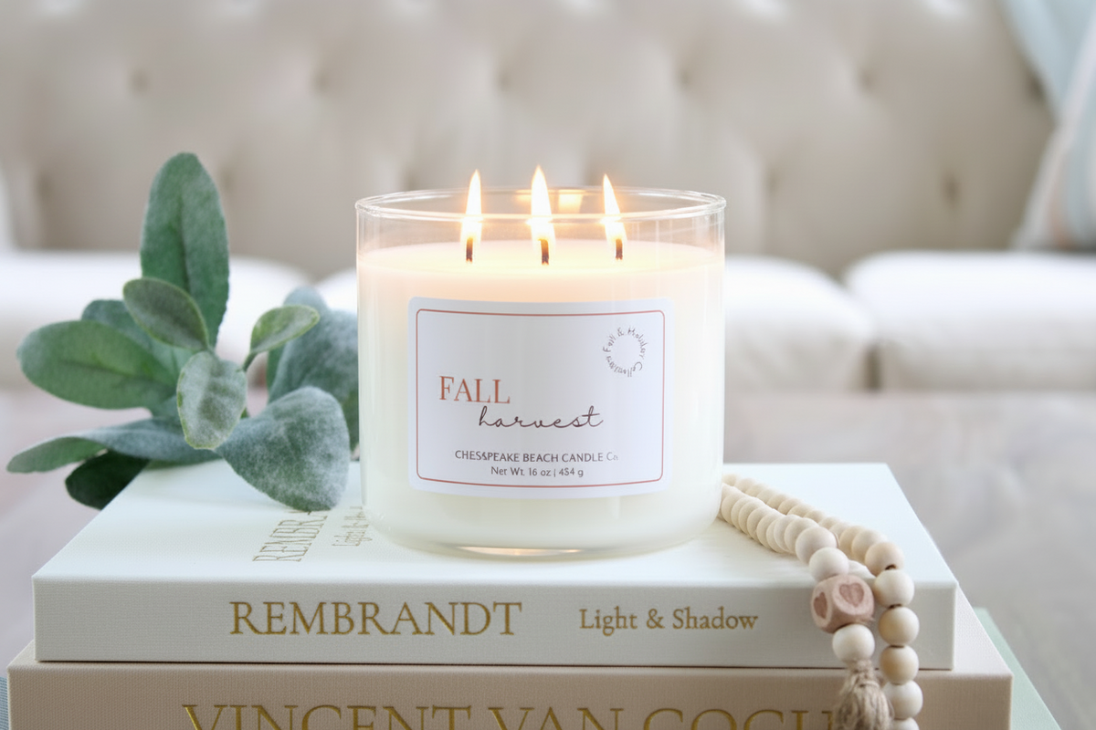 Fall Harvest 3-Wick Candle