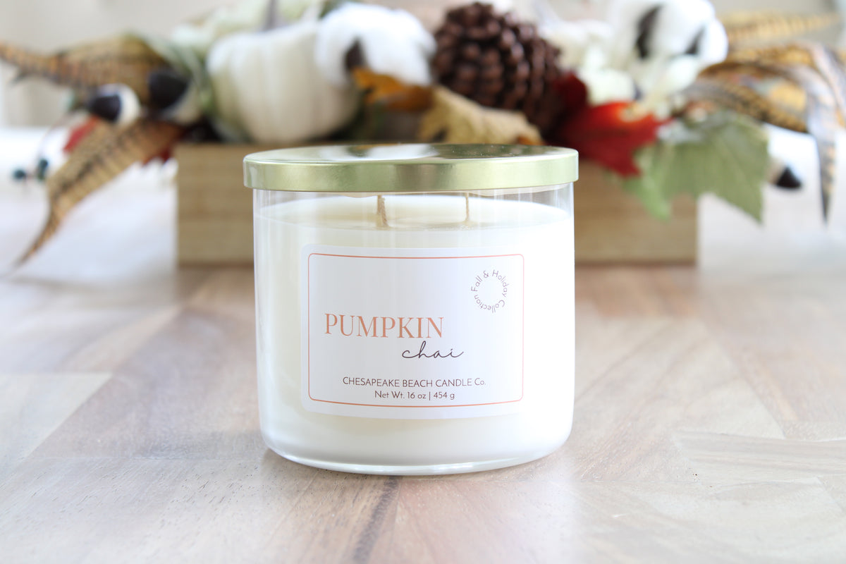 Pumpkin Chai 3-Wick Candle