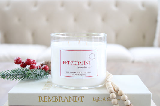 Peppermint Cocoa 3-Wick Candle