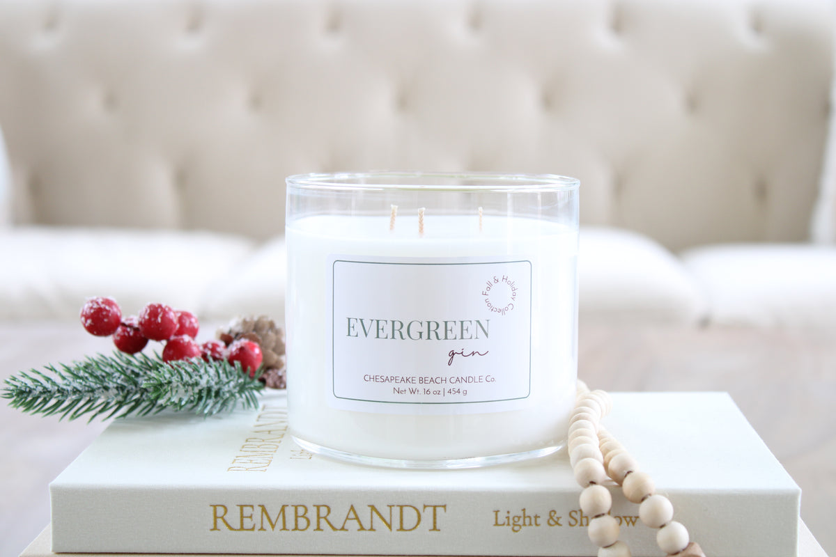 Evergreen Gin 3-Wick Candle