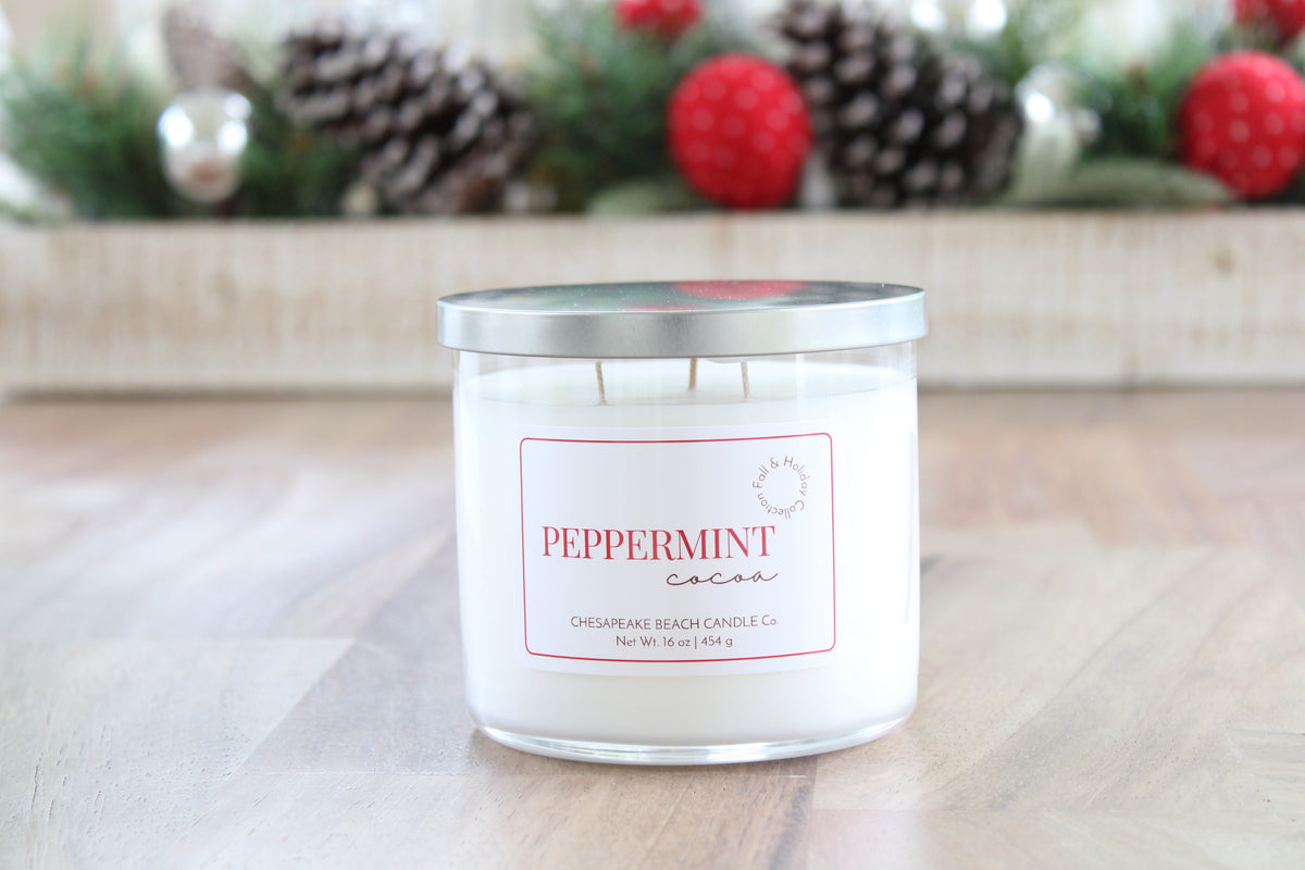 Peppermint Cocoa 3-Wick Candle