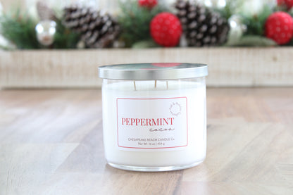 Peppermint Cocoa 3-Wick Candle