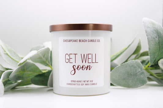 Get Well Soon Candle (9 oz)