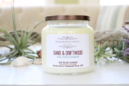 Sand & Driftwood Candle (16.5 oz)