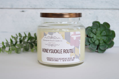 Honeysuckle Route Candle