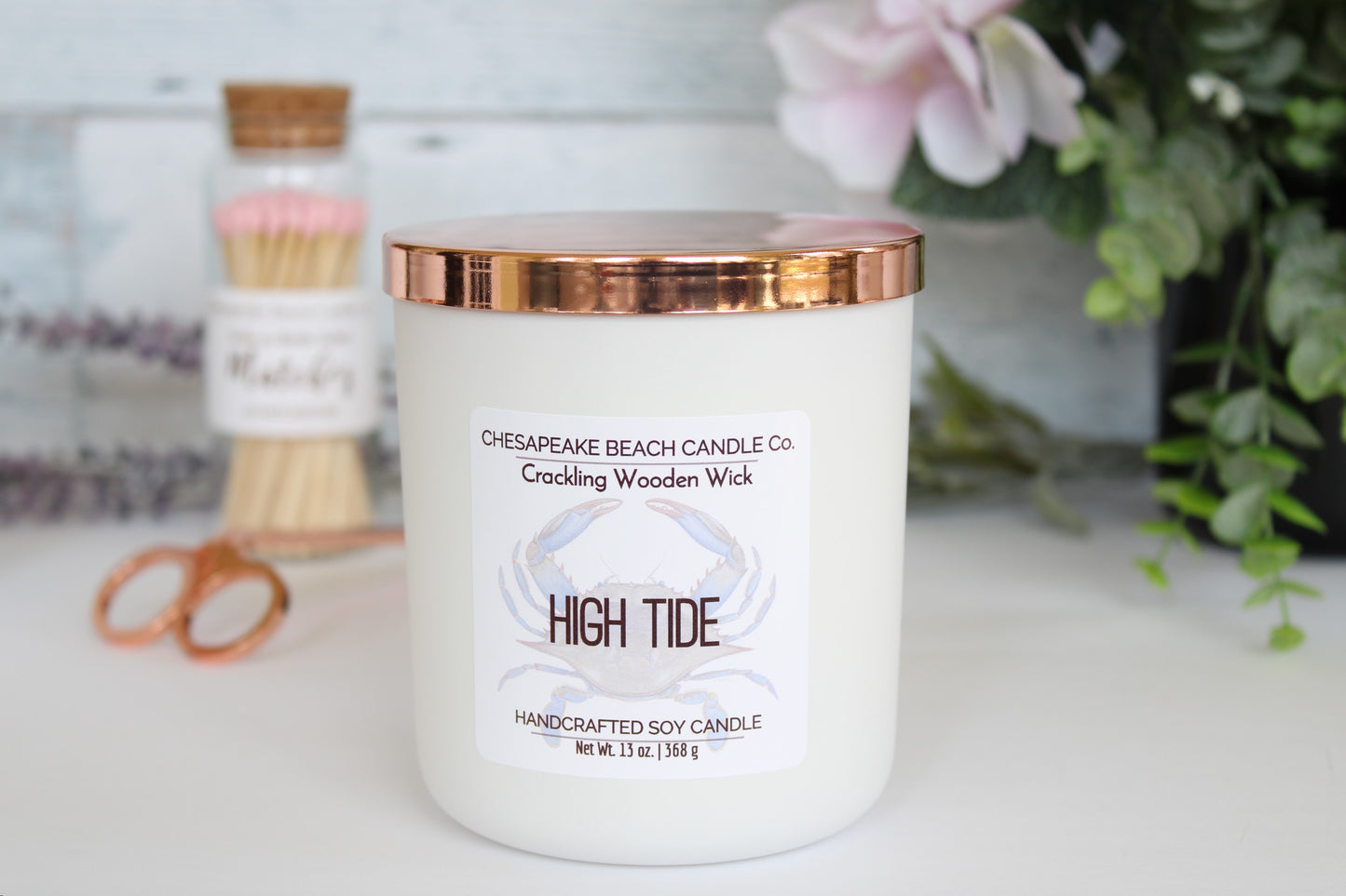 High Tide Wooden Wick Candle (13 oz)